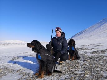 Katrin frå Søvik ryddar bort 100 års gruvedrift på Svalbard